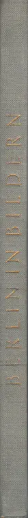 Book spine: Adolf Behne, Sasha Stone - Berlin in Bildern