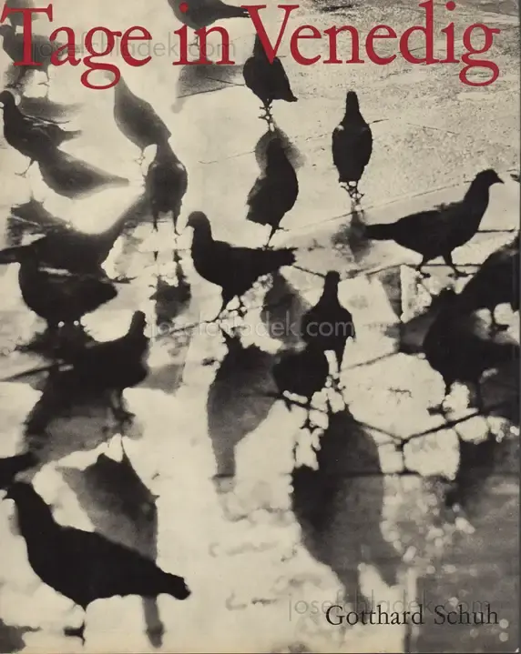 Cover of Gotthard Schuh - Tage in Venedig