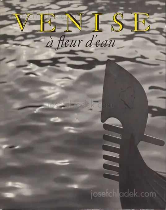 Cover of Fulvio Roiter - Venise à fleur  d'eau