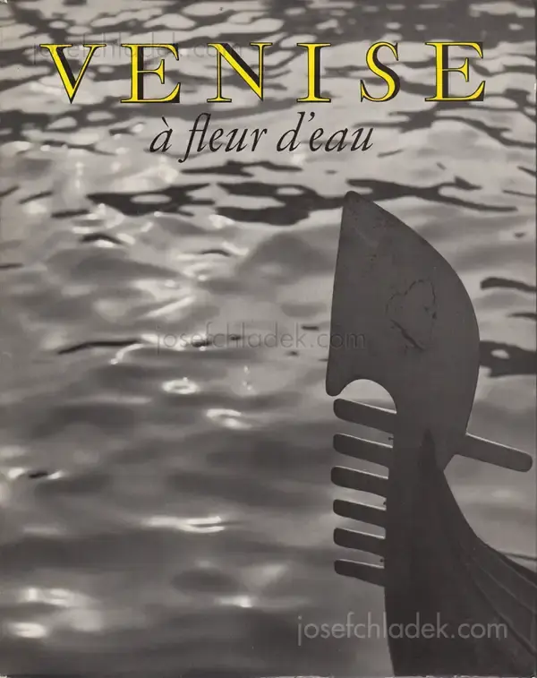 Cover of Fulvio Roiter - Venise à fleur  d'eau