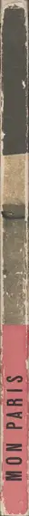 Book spine: Sanford H. Roth - Mon Paris
