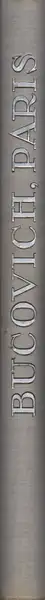 Book spine: Mario von Bucovich - Paris