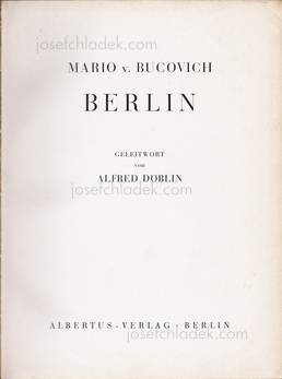  Mario von Bucovich - Berlin (Titlepage)