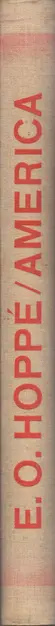 Book spine: E. O Hoppe - Romantic America: Picturesque United States