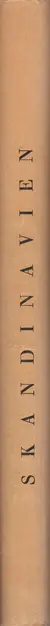 Book spine: Valdemar u.a. Rørdam - Skandinavien : Dänemark, Schweden, Norwegen, Finnland , Baukunst, Landschaft, Volksleben