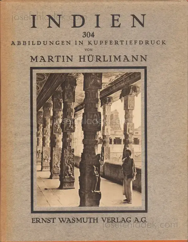 Cover of Martin Hürlimann - Indien: Baukunst, Landschaft und Volksleben