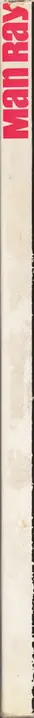Book spine: Man Ray - Portraits (ed. by L. Fritz Gruber)