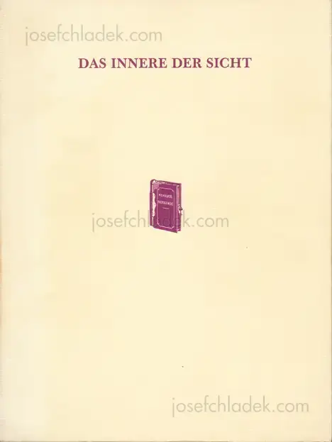 Cover of Monika (Hrsg.) Faber - Das Innere der Sicht