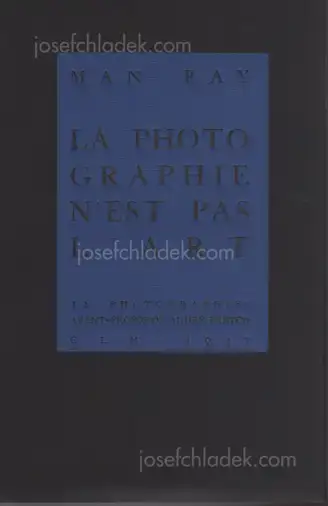 Cover of Man Ray - Photographie n'est pas L'Art (2009 reprint)