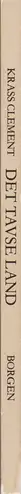 Book spine: Krass Clement - Det tavse land