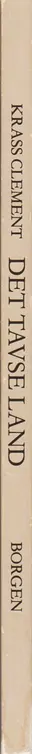 Book spine: Krass Clement - Det tavse land
