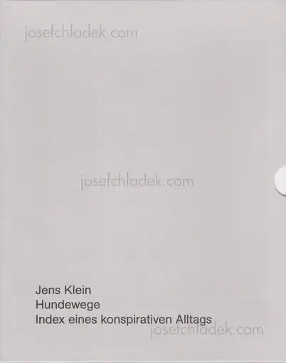 Cover of Jens Klein - Hundewege. Index eines konspirativen Alltags