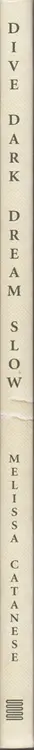 Book spine: Melissa Catanese - Dive Dark Dream Slow