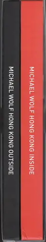 Book spine: Michael Wolf - Hong Kong Inside Outside