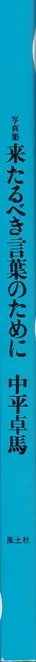 Book spine: Takuma Nakahira - For a Language to Come