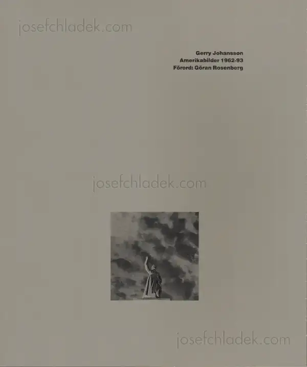 Cover of Gerry Johansson - Amerikabilder 1962-63