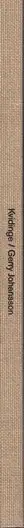 Book spine: Gerry Johansson - Kvidinge
