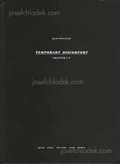 Cover of Jules Spinatsch - Temporary Discomfort: Chapter I - V
