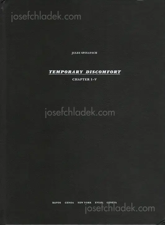 Cover of Jules Spinatsch - Temporary Discomfort: Chapter I - V