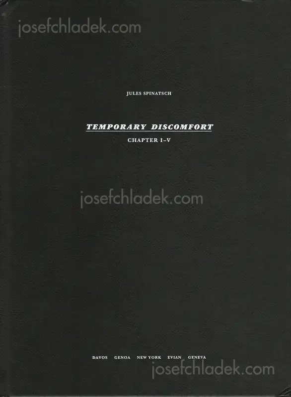 Cover of Jules Spinatsch - Temporary Discomfort: Chapter I - V