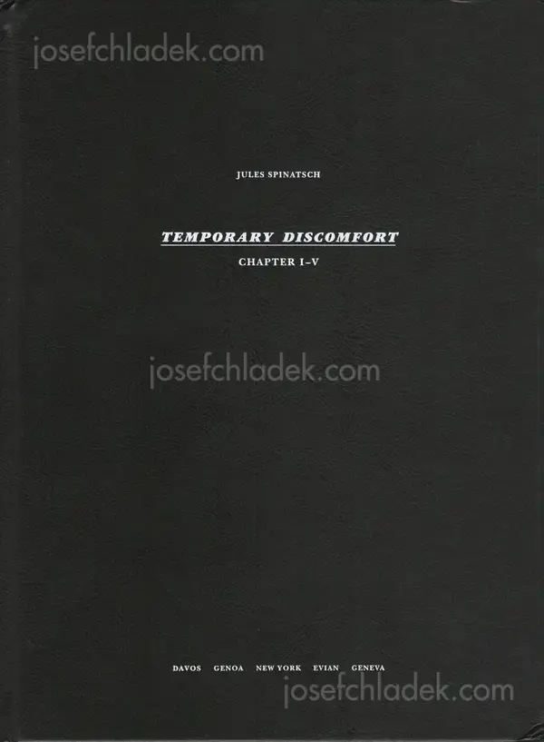 Cover of Jules Spinatsch - Temporary Discomfort: Chapter I - V