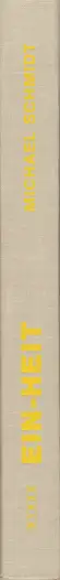 Book spine: Michael Schmidt - EIN-HEIT
