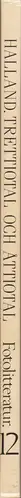 Book spine: Gerry Johansson - Halland. Trettiotal och åttiotal. Fotografier av C.G.Rosenberg och Gerry Johansson.
