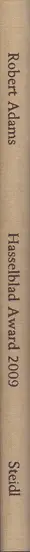 Book spine: Robert Adams - Tree Line
