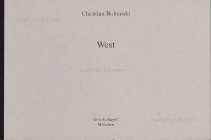  Christian Boltanski - Ost / West (Front)