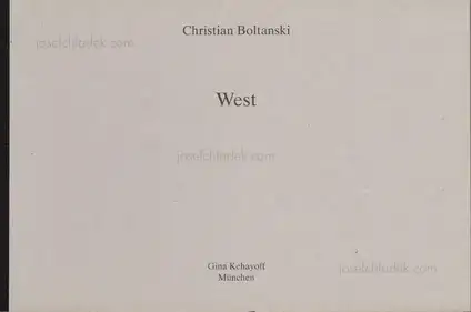 Cover of Christian Boltanski - Ost / West