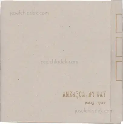 Cover of Matej Sitar - America, my way