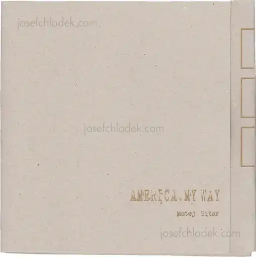 Cover of Matej Sitar - America, my way