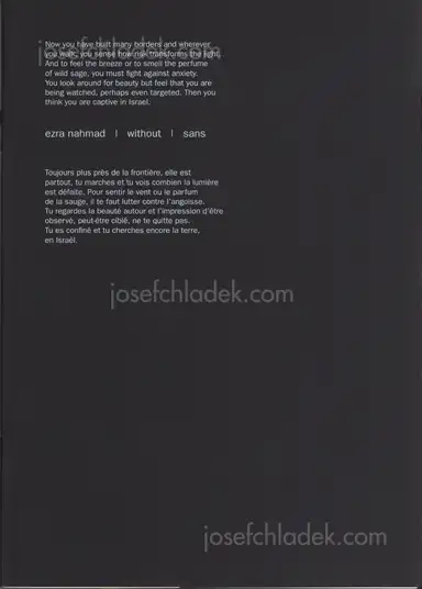 Ezra Nahmad - without sans Ezra Nahmad - without sans