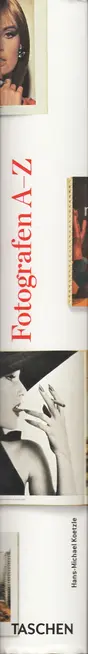 Book spine: Hans-Michael Koetzle - Fotografen A-Z