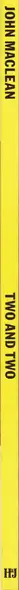 Book spine: John MacLean - Two and Two