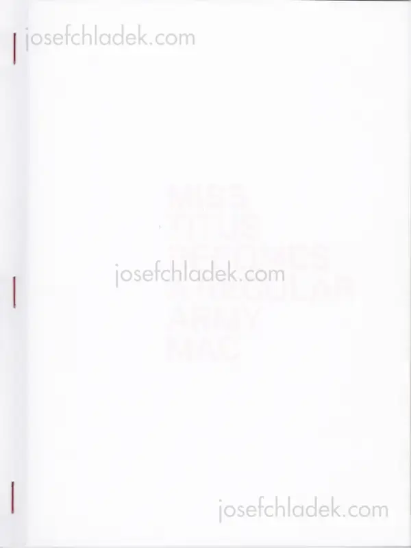 Cover of Melinda Gibson - Miss Titus Becomes A Regular Army Mac