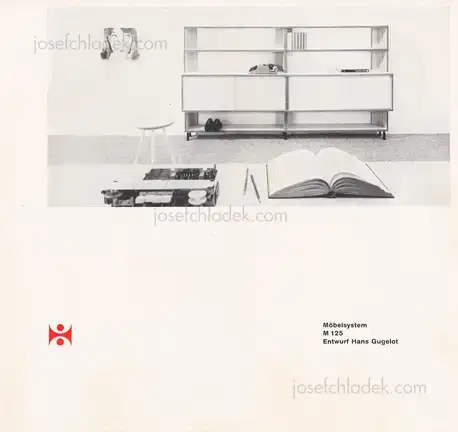 Cover of Hans Gugelot - Möbelsystem M 125 Werbeprospekt / advertising brochure