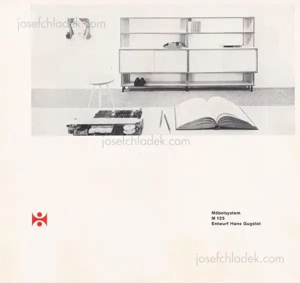 Cover of Hans Gugelot - Möbelsystem M 125 Werbeprospekt / advertising brochure