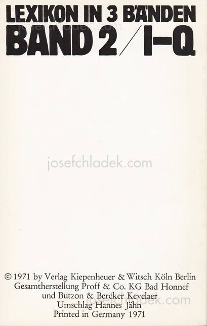  Ferdinand Kriwet - Stars - Lexikon in 3 Bänden (Book 2 b...