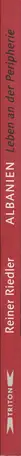 Book spine: Reiner Riedler - Albanien