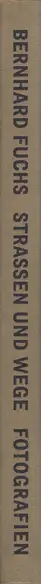 Book spine: Bernhard Fuchs - Straßen und Wege