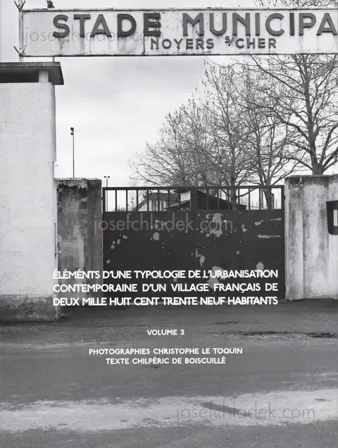 Cover of Christophe Le Toquin - Éléments d'une typologie de l'urbanisation contemporaine d'un village français de deux mille huit cent trente neuf habitants - Vol #3