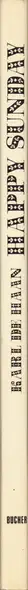 Book spine: Karl de Haan - Happy Sunday
