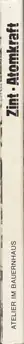 Book spine: Günter Zint, Claus Lutterbeck - Atomkraft