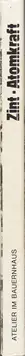 Book spine: Günter Zint, Claus Lutterbeck - Atomkraft