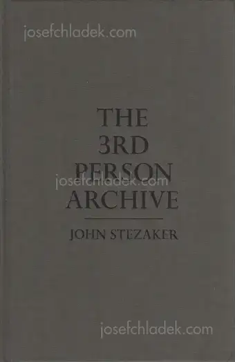 Cover of John Stezaker - The 3rd Person Archive