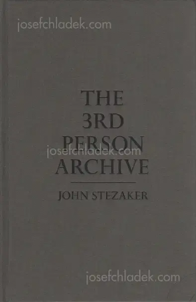 Cover of John Stezaker - The 3rd Person Archive