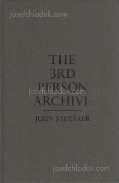 Cover of John Stezaker - The 3rd Person Archive