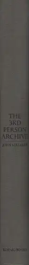 Book spine: John Stezaker - The 3rd Person Archive
