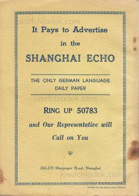  Shanghai Echo - Almanac Shanghai 1946/47 (Back)